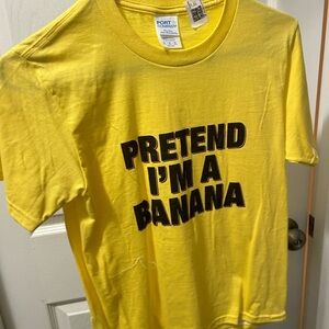 Port and Company Yellow Kids Shirt